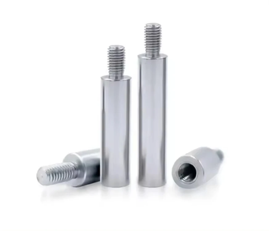 M8 M6 Brass Hex Body Male Female Screws Threaded Flat Head Clinching Knurled Aluminum Spacer Standoff For Bike