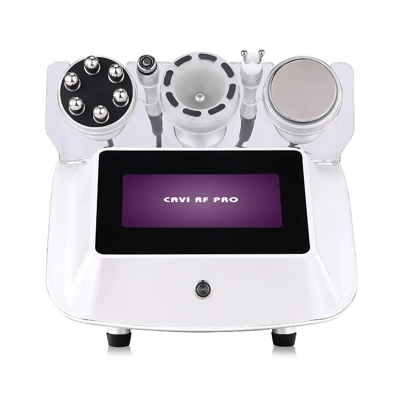 5 in 1 vacuum 40k ultrasonic cavitation RF body slimming fat burning skin rejuvenation laser machine