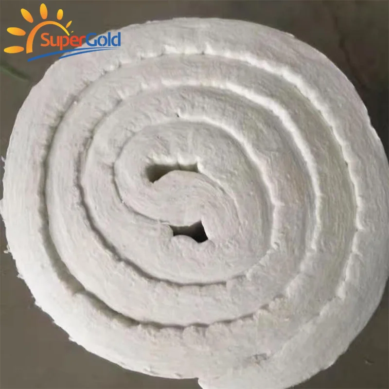 SuperGold Ceramic Fibre Thermal Insulation 1260 Aluminum Silicate Ceramic Fiber Blanket