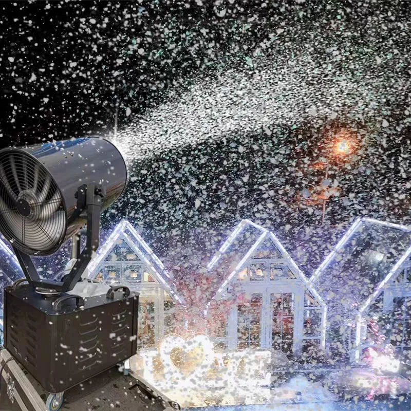 Cheap snow machine Stage Special Effects 3KW Moving Head Snow Rotating Artificial Snow Making Equipment for party