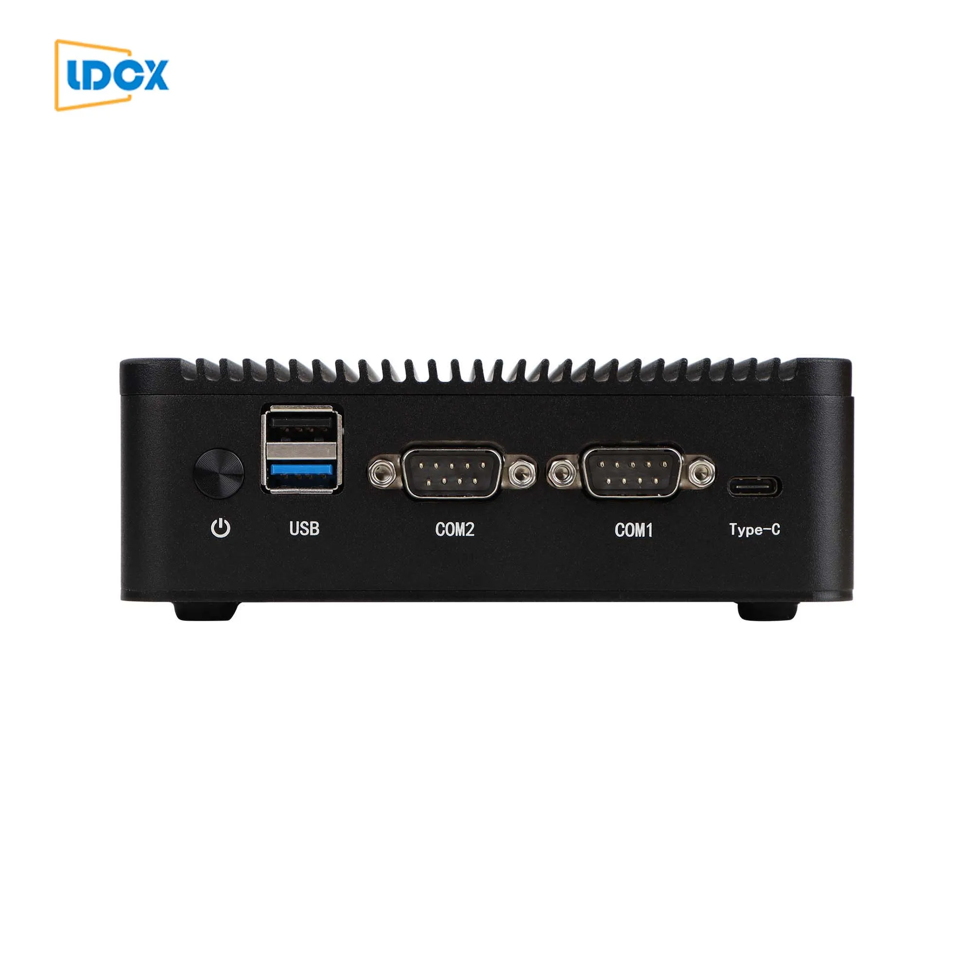  LDCX J4125 quad core dual network NUC all aluminum fan free mute Mini