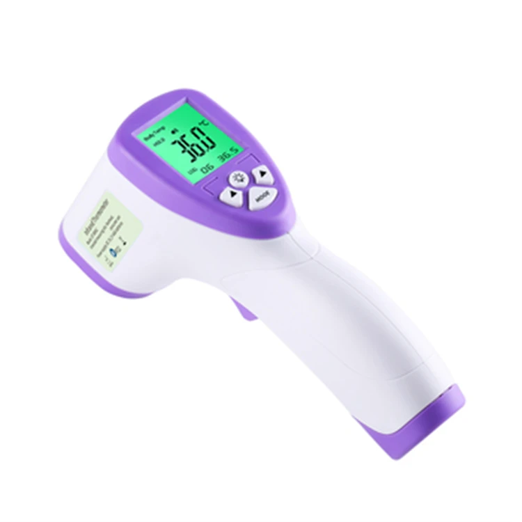 high accuracy digital basal non contact infrared forehead temperature gun portable infrared thermometer