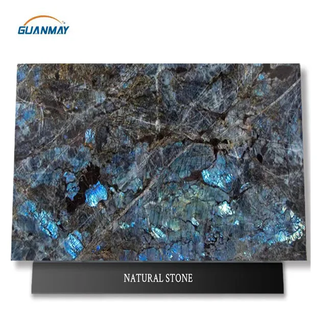 Hot Sale Luxury Blue Labradorite Granite Natural Stone for Countertops for Hotels