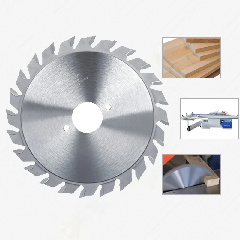 Tungsten Carbide Tipped TCT Circular Power Table Main Scoring Saw Blade For Panel Sizing Machine