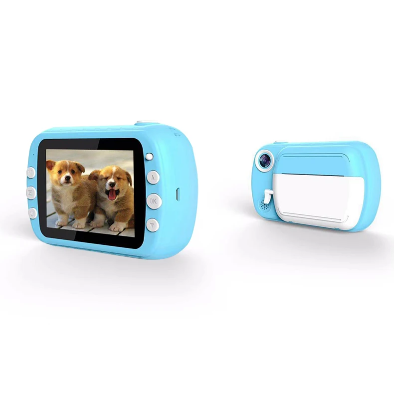 2021 мини цифровая реальная камера для детей, фотография видео, сенсорная камера с цветной печатью, мгновенный принтер