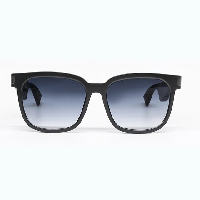 
release personality lovely newest Light color clear frame vintage wholesale manufacturing big frame oversized Smart Glasses 