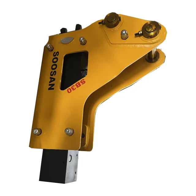 Manufacturer Supplier  Hydraulic Breakers SOOSAN  SB 30 SIDE Type With Chisel 140mm For Excavator 18 to 26 Tons