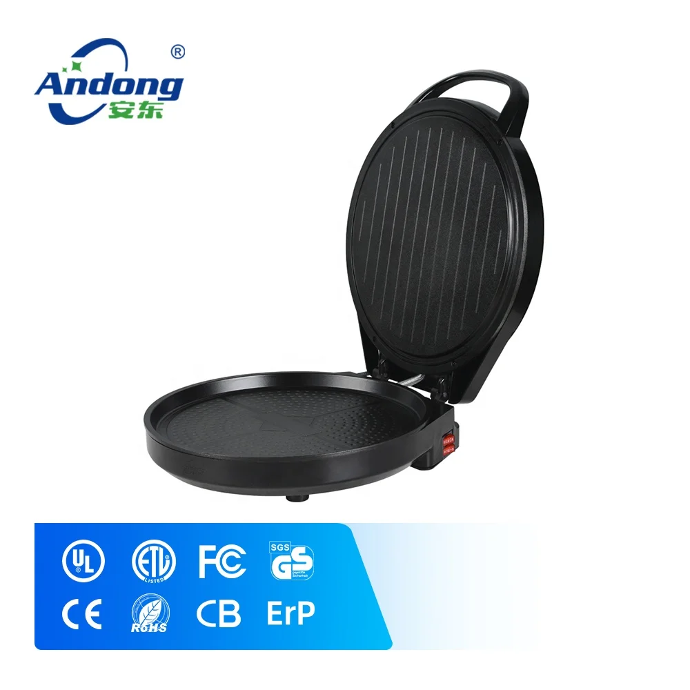 Andong professional portable automatic electric pancake maker pan for sale non-stick crepe maker supplier