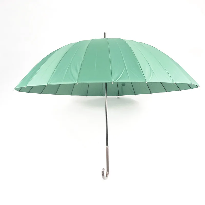 Totes Eco Handing  Open Umbrella Classic Wooden J Stick Handle with Grip Design Versatile Travel, Perfect for Rainy Days