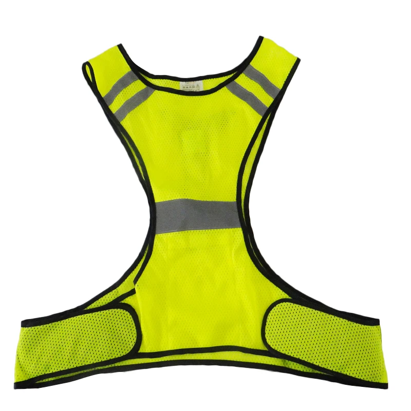 HI VIS Safety Reflective Running Vest with Pocket