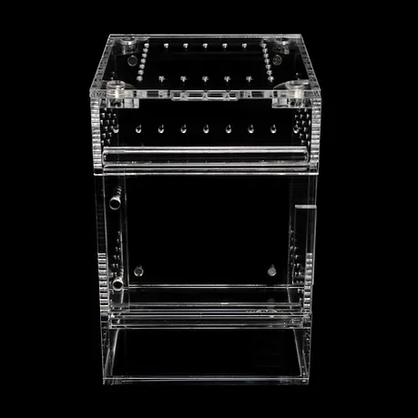 Wholesale Clear Acrylic Reptile Display Case  High Quality  Customized Design  Reptile Enclosure Jumping Spider Breeding Box