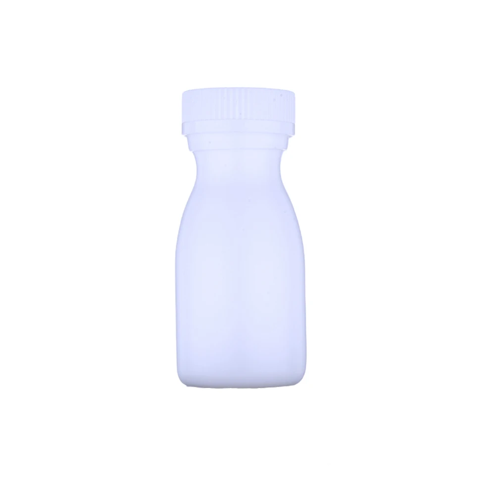 80ml eco-friendly medical products capsule powder pill packaging food containers tear off cap PE empty plastic jar bottle