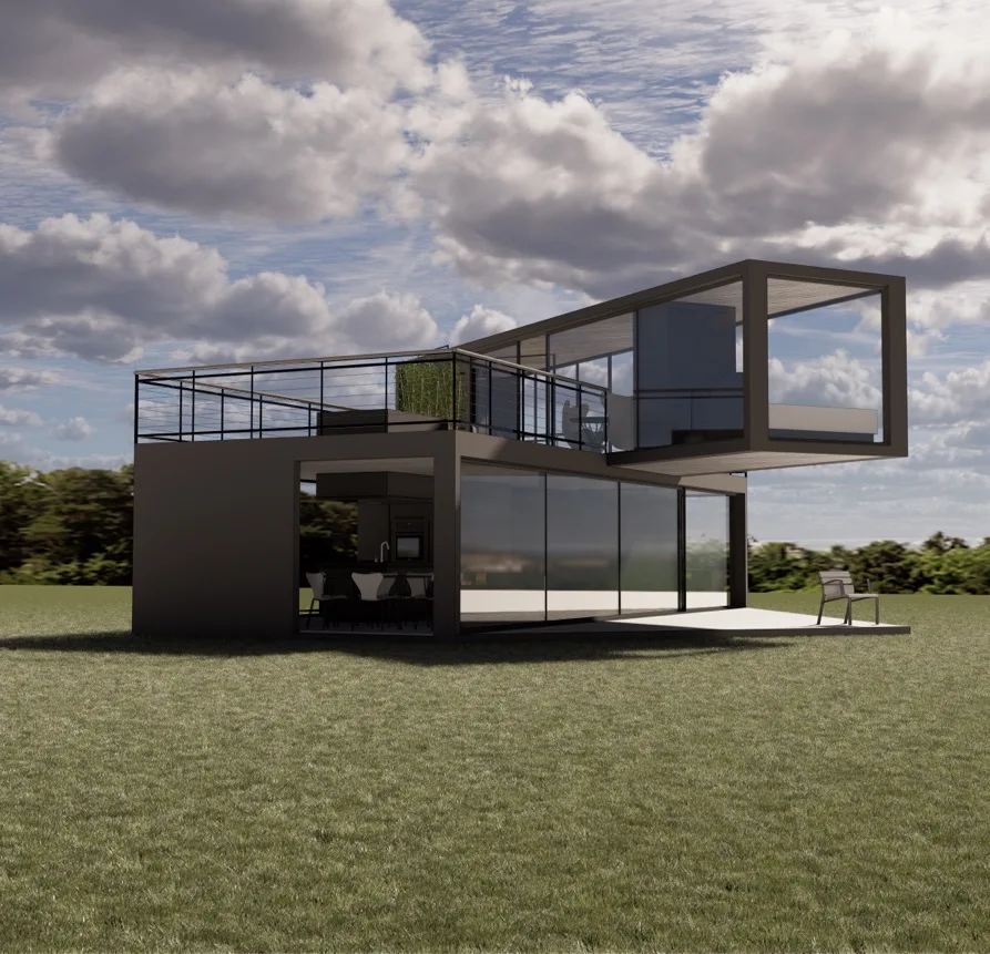 2-этажное 40ft контейнер стандарта дома сборные дома/австралийские