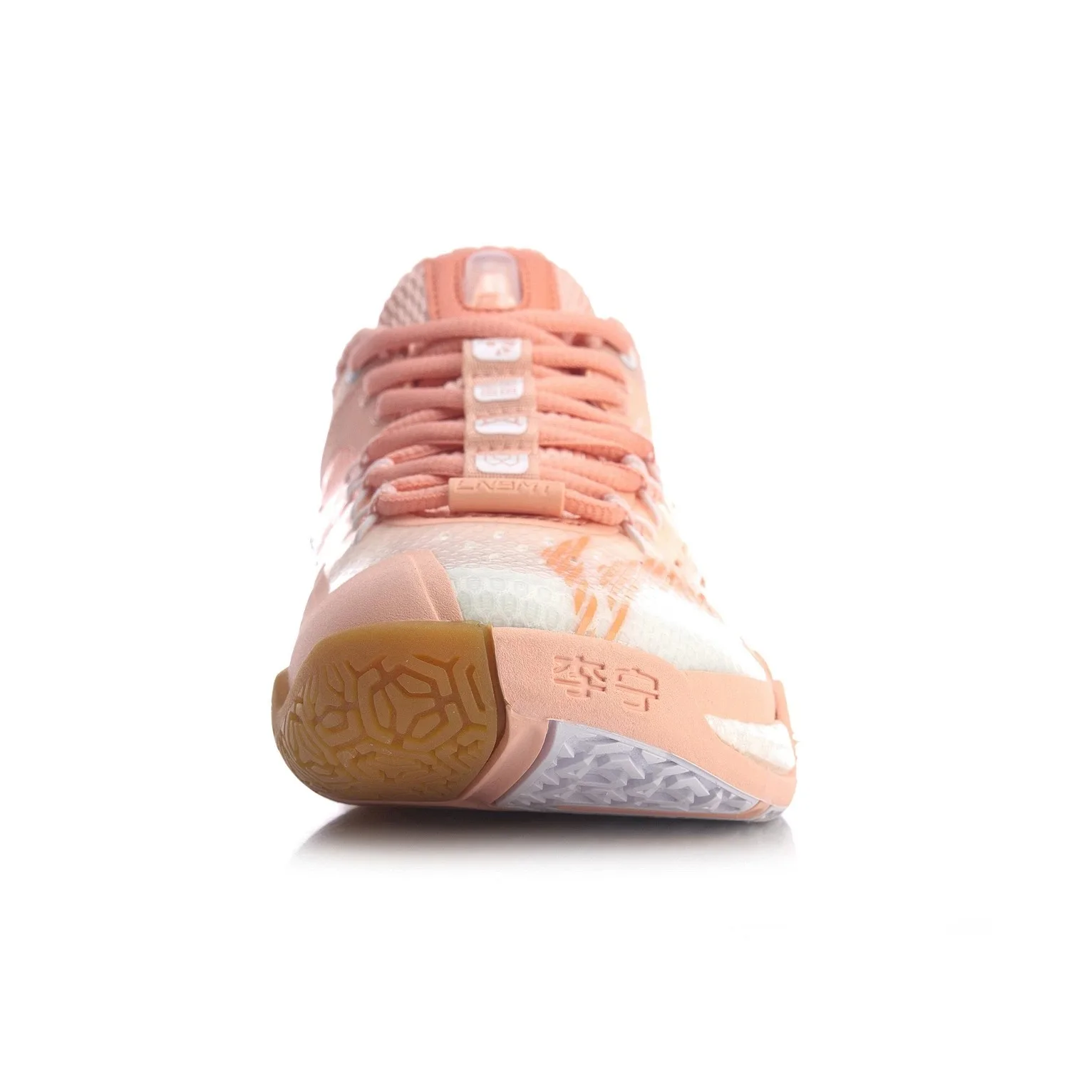 Li Ning Women Badminton Shoes Professional Sport Shoes Anti-Slip Sneakers Lining Badminton Shoes AYAQ008