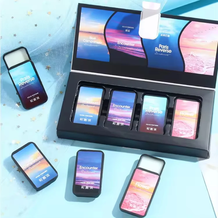 Путешествия твердые духи портативный аромат карманные