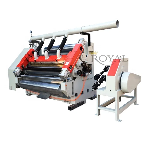 
MJSGL-1 singled face corrugated machine line, single facer machine 