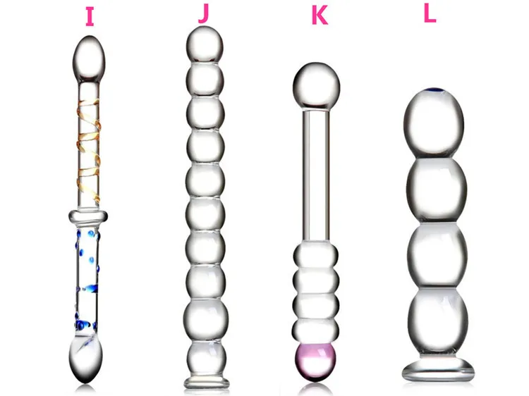 Best Price Glass Dildo Anal Sex Adult Toy Crystal Ass Toy Glass Anal Plug Dildo Massage For Men Women