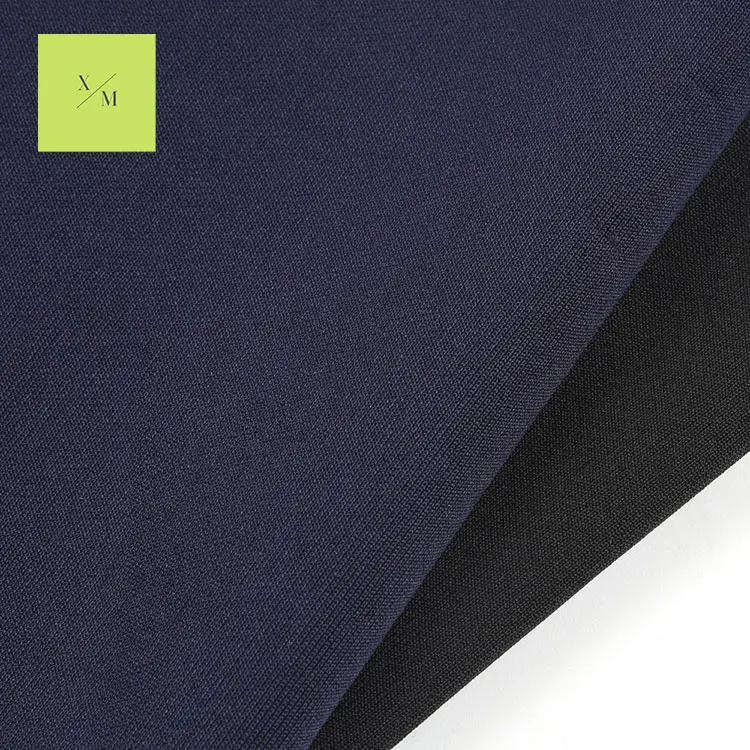 
Soft handfeel SCUBA 250-260GSM plain interlock style with sustainable quick dry used in car outdoor apparel sportswear 