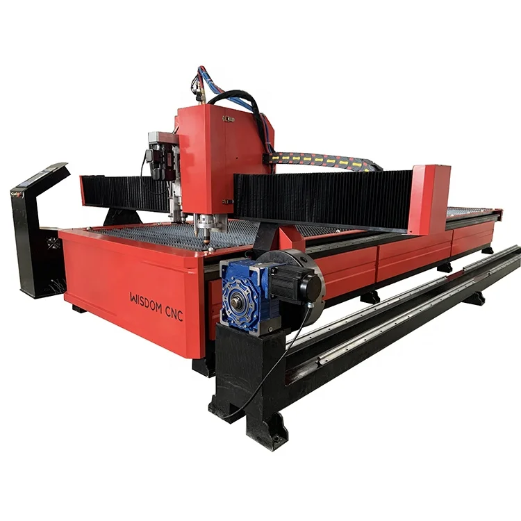 1530 2040 Table Multi-function CNC Plasma Cutting Cutter Machine with Side Rotary Attachment For Metal Plate and Tube Cutting