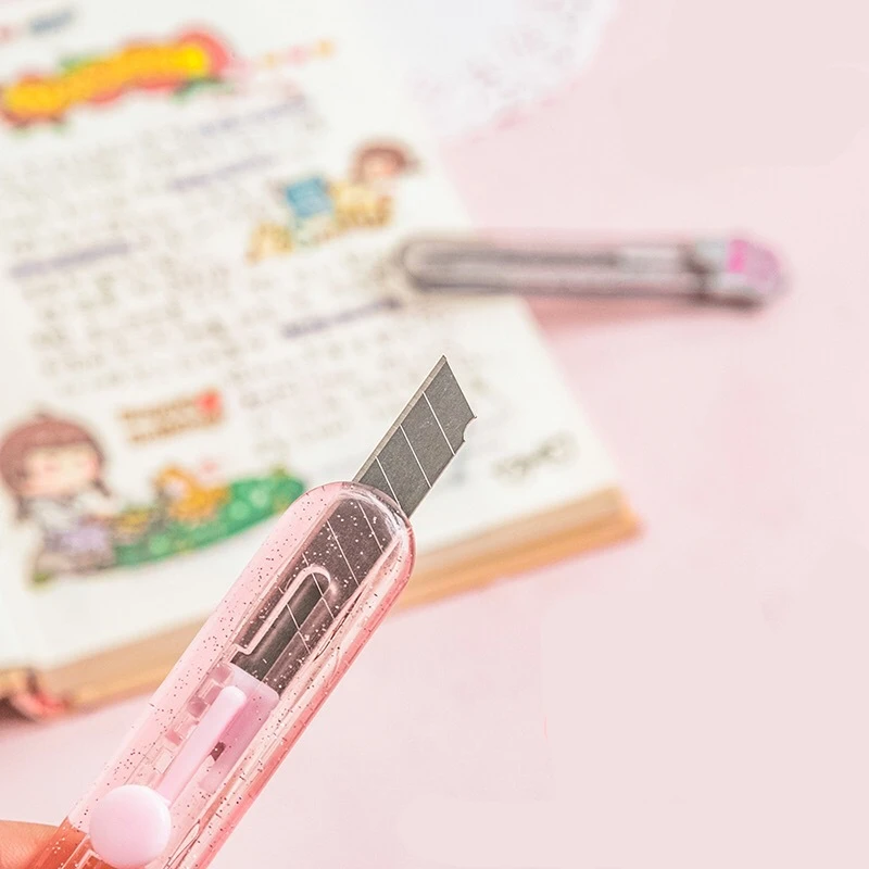 Wholesale Plastic Letter Opener Pocket Kawaii Cute Custom Mini Utility Knife