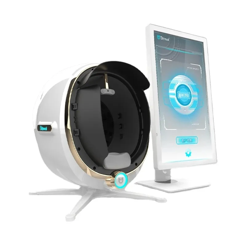 3d Ai скинанализатор кожи на все лицо сканер машина анализатор M9 умное волшебное зеркало детектор
