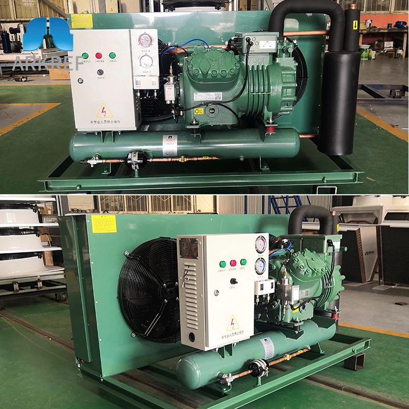 High Quality Cooling Systems Bitzer Compressor Air Cooled Condensing