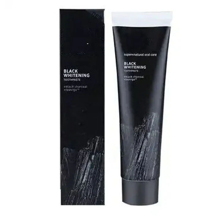OEM/ODM Natural Black Toothpaste Teeth Whitening Activated Bamboo Charcoal Toothpaste
