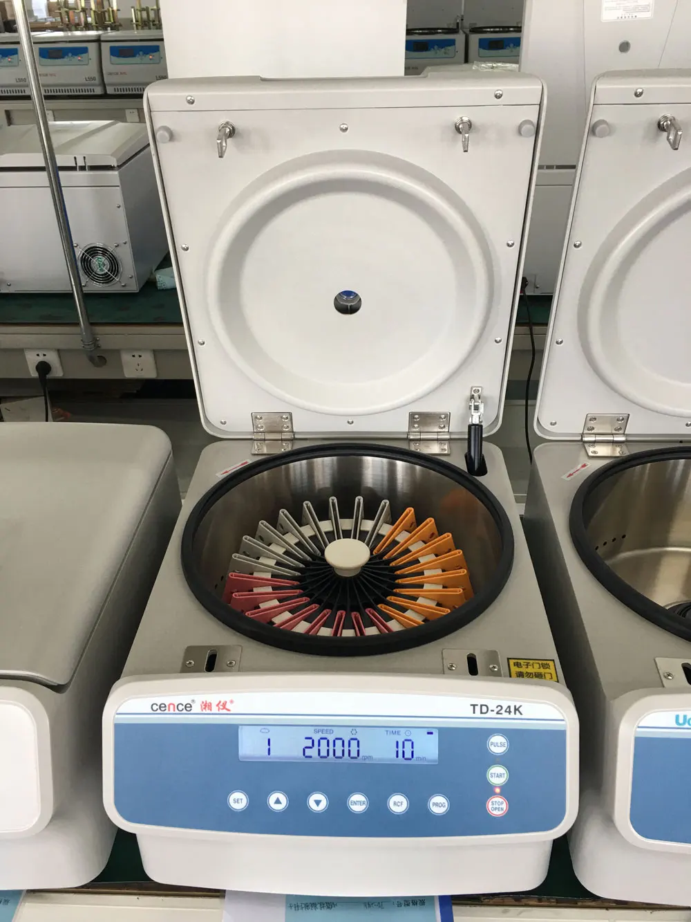 TD-24K Blood card id card 24cards gel card blood type centrifuge machine