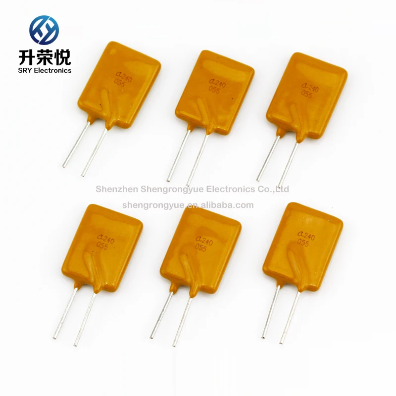 JDTFUSE PPTC сбрасываемый предохранитель A240-055 DIP Предохранитель 550mA 0.55A 240V
