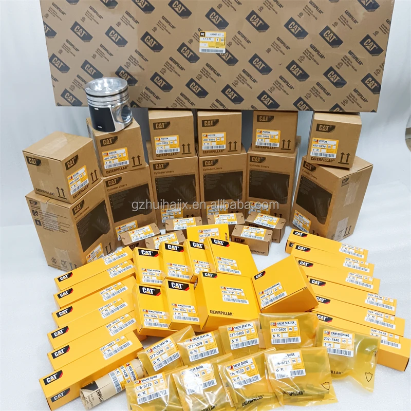 Caterpillar Genuine Engine Spare Parts 3066 3304 3306 C4.4 C6.4 C6.6 C7 C9 C10 C13 C15 C18 Caterpillar Overhaul Repair Kit