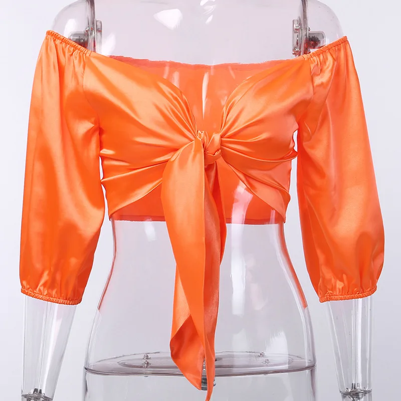 
Professional summer solid color short sleeve sexy woman big boob tube top tshirt women made in China 