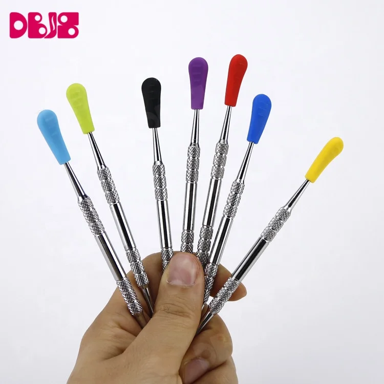 
Custom smoking accessories stainless steel wax dabber smoking pipe dabs tool 
