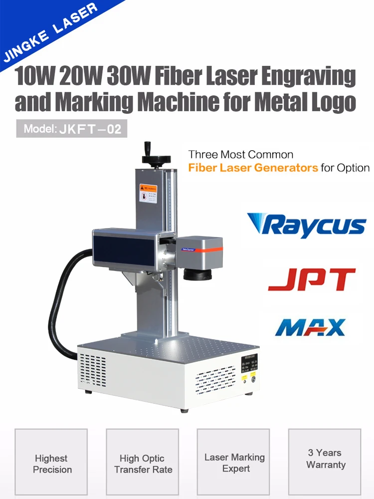 Cheapest Portable 3D 30w 50w 80w Jpt Raycus Mopa Engraver Rotary Fiber Laser Engraving Marking Machine