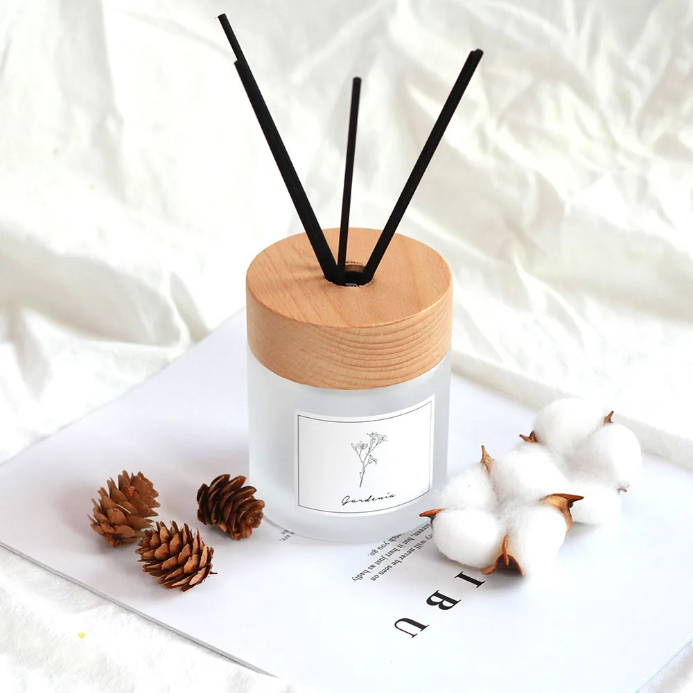 200ML new design fragrance perfume reed diffuser air scent home diffusers with sticks