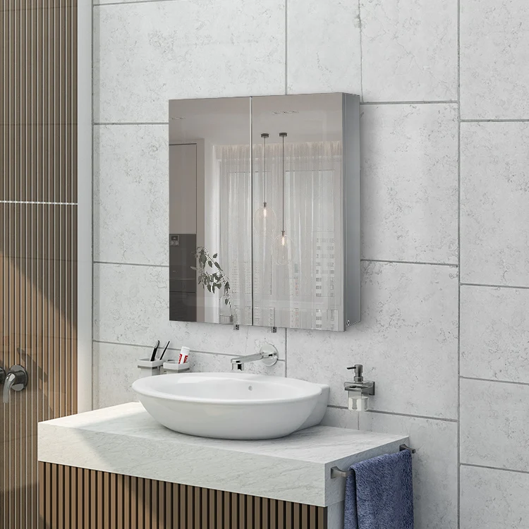 Double-door Smart Mirror Cabinet Bathroom Medicine Cabinet