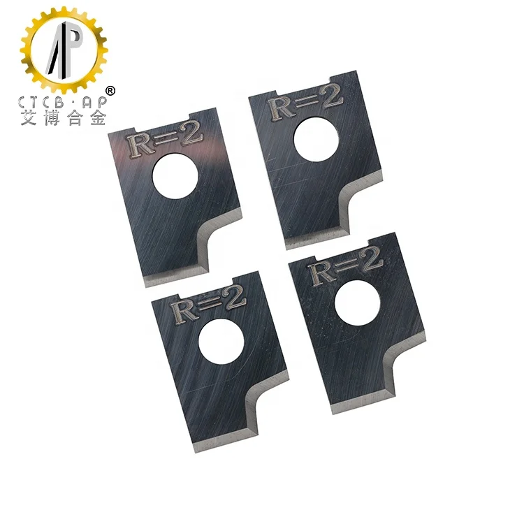 Woodworking Tungsten Carbide Portable Electric Planer Blades Carbide Indexable Knives Carbide Blades Inserts Reversible Knives