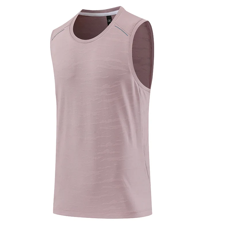 Custom Logo Men Running Sleeveless Singlet Underwear Veste Sport Homme Men Polyester Tank Top Gym Clothing Men