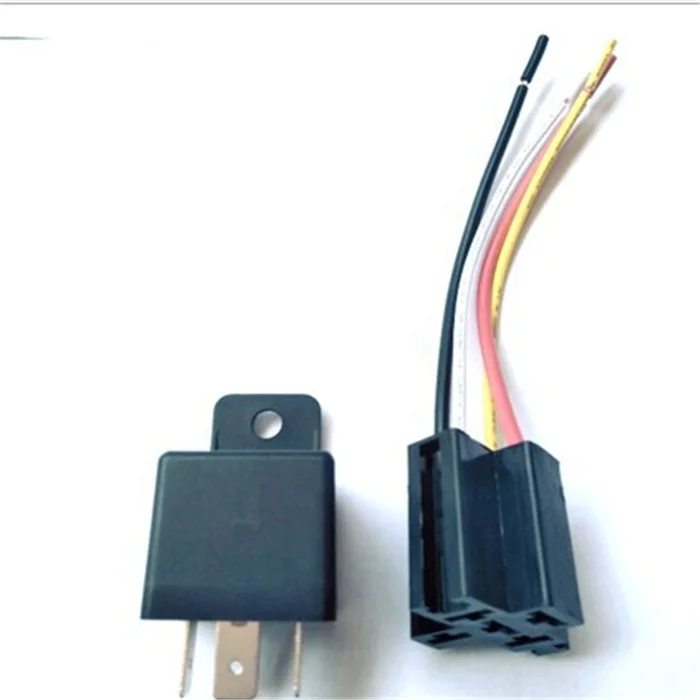 12V 5Pin 30A 40A  50A Relay Wire Harness Socket Relay wiring harness