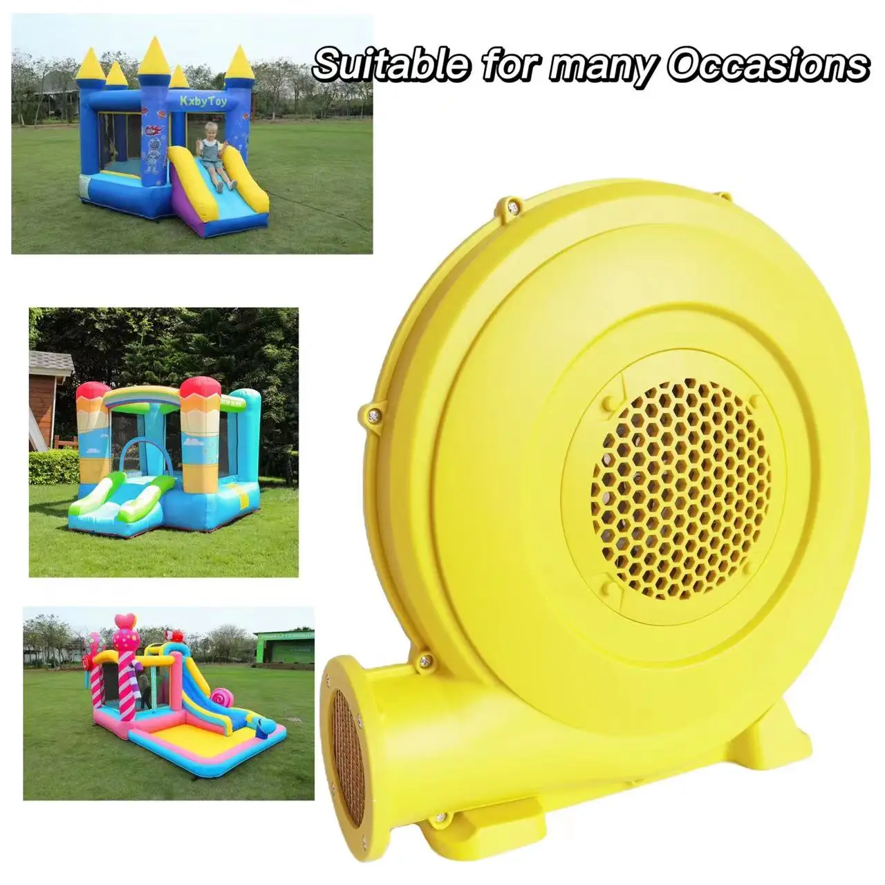 750W Brushless Air Blower Fan Centrifugal Fan Blower  For Inflatable Bounces House Bouncy Castle Barbecue