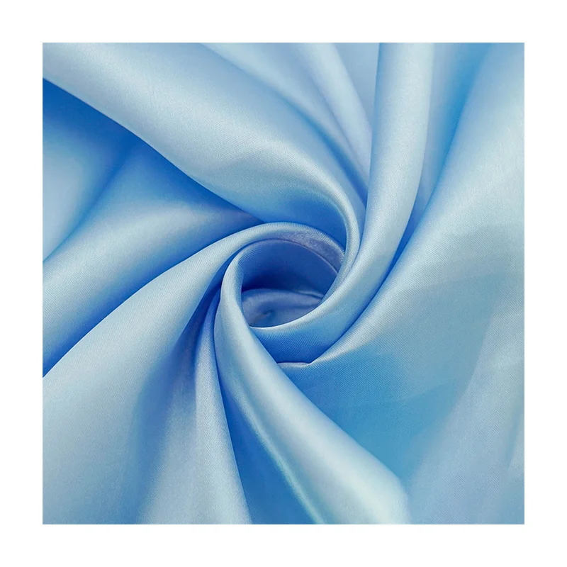 Фабричный магазин ткань для платья из 100% полиэстера атласная с индивидуальным принтом