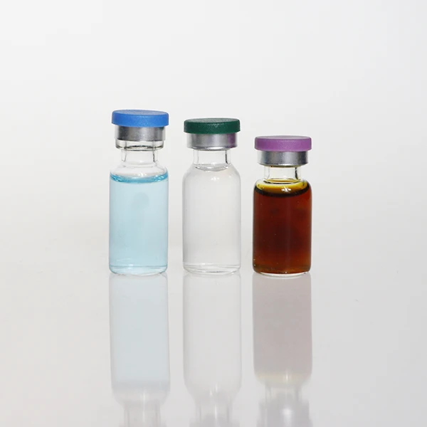 Transparent Vaccine Medical Borosilicate Glass Bottle Vial