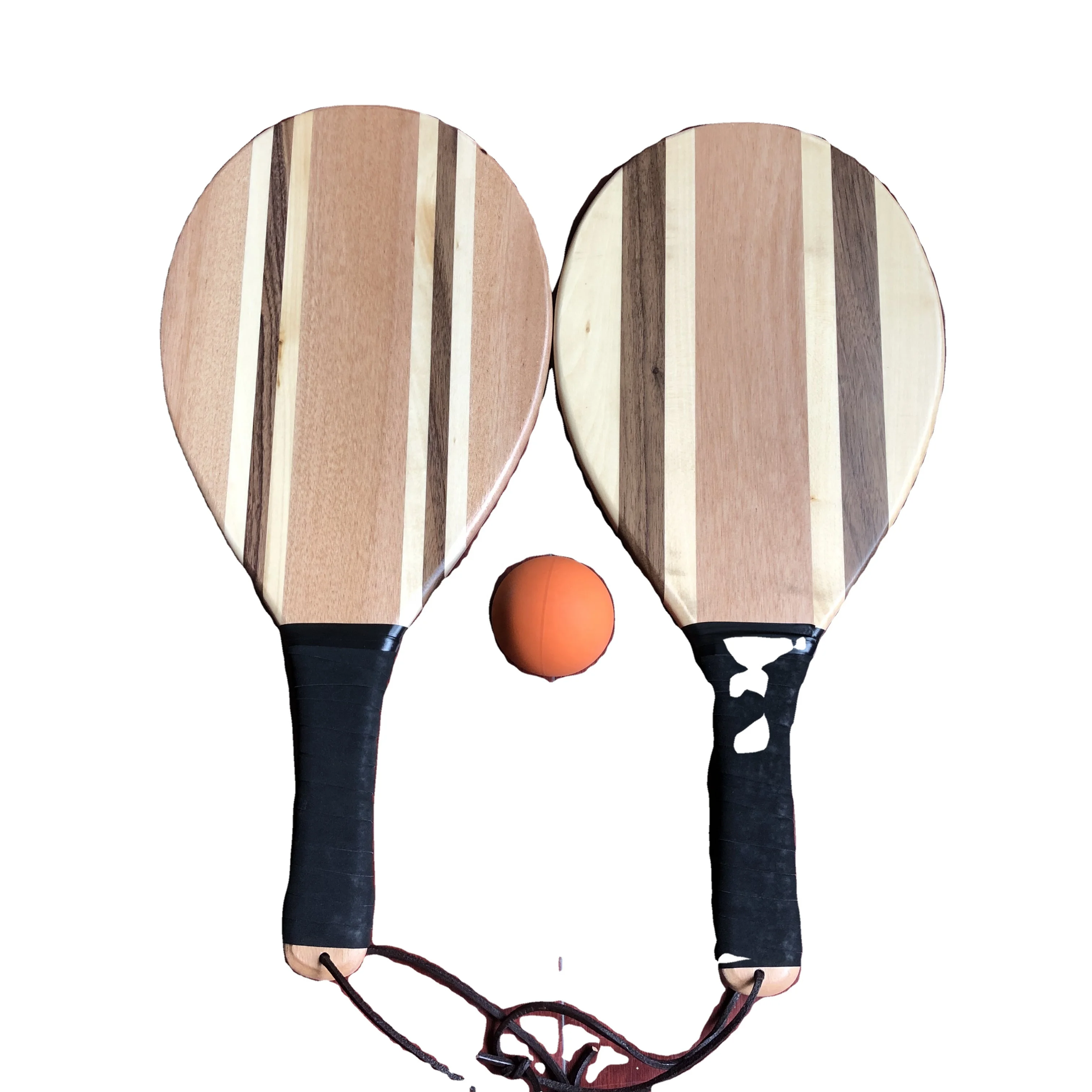 Хит продаж, теннисная ракетка для пляжа, деревянная ракетка для тенниса