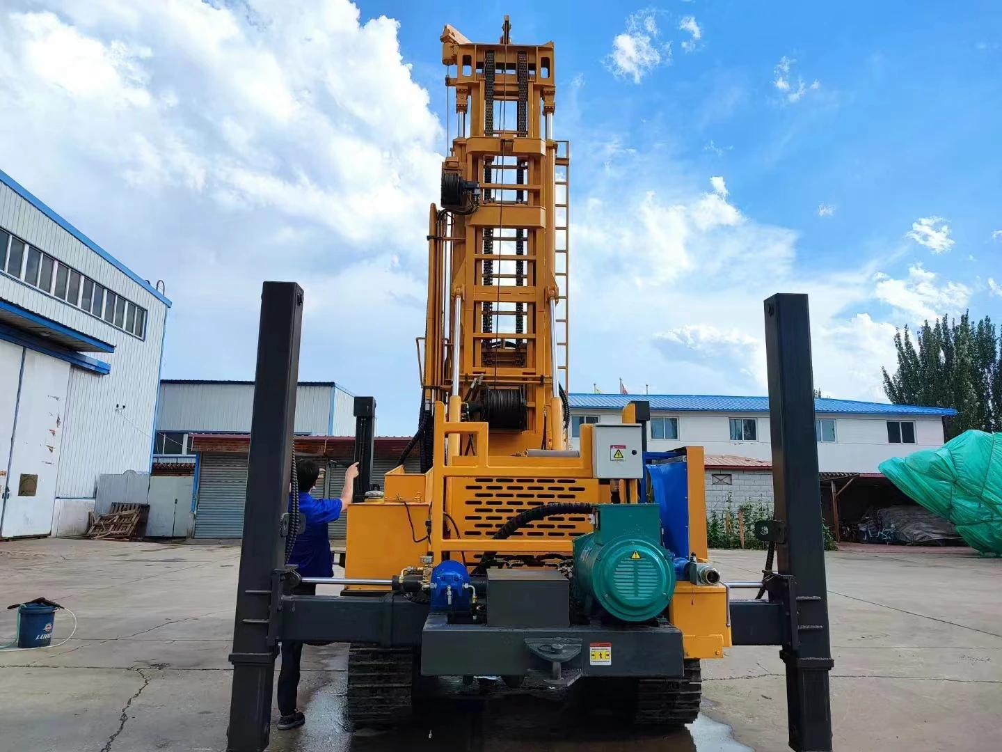 New Model SL1000s Sale 1000 Meters Depth Portable Spt Pneumatic Crawler Spider Drilling Rigs Machine Cheap Price For Sale