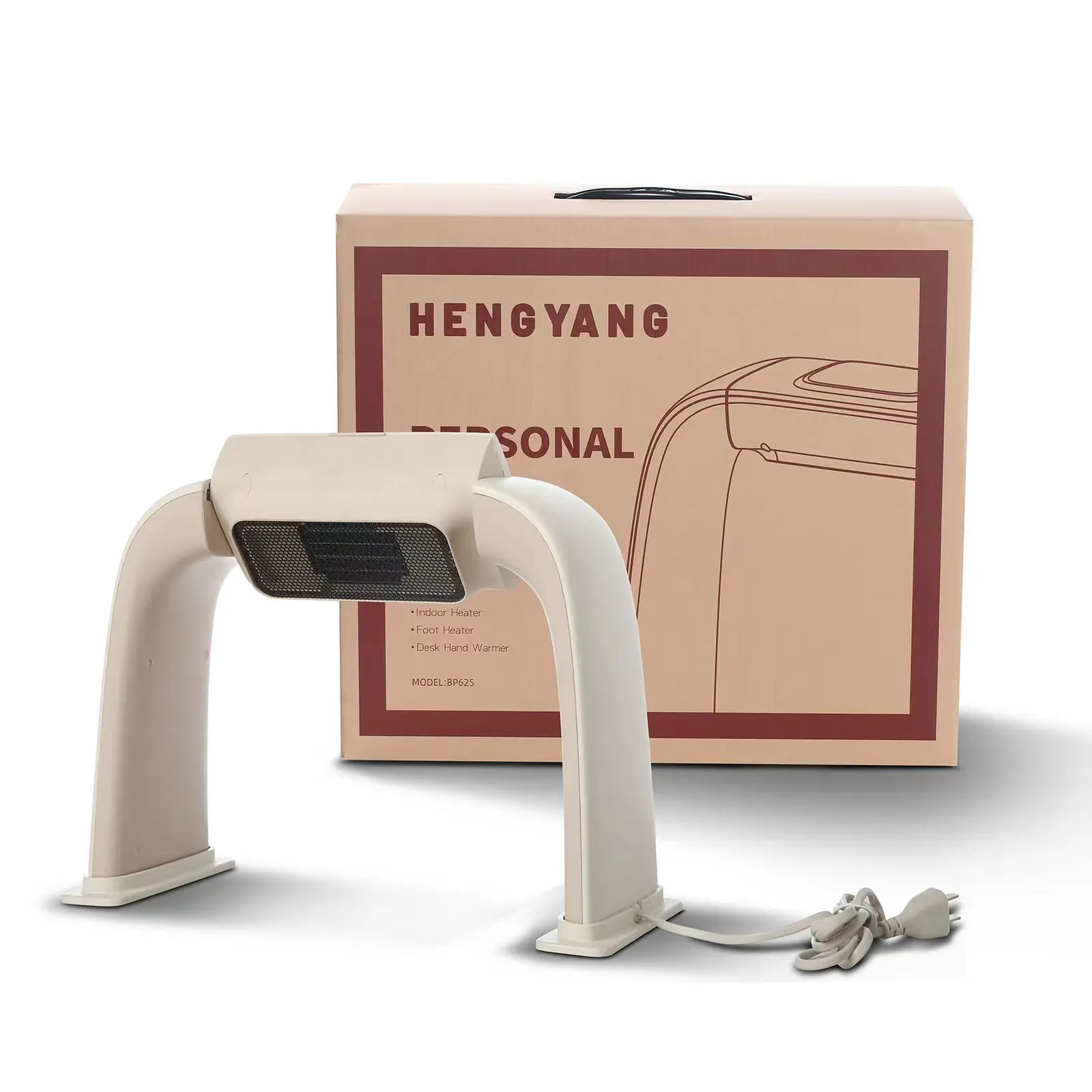 Amazon hot sell winter home office under desk foot heater electric foot heater indoor heater