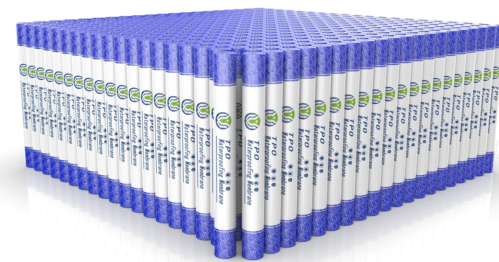 45mil 60mil TPO waterproof membrane thermoplastic polyolefin construction roof waterproof tunnel TPO membrane