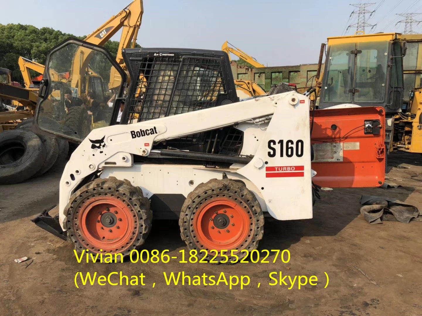  Б/у погрузчики Bob cat s160 по лучшей цене в