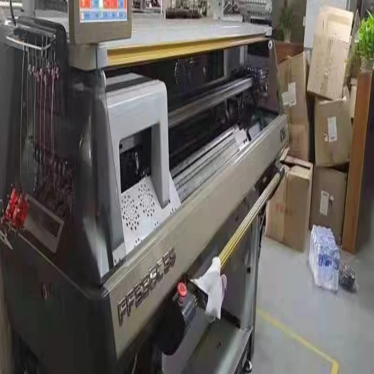 used Computerized Flyknit Shoe Upper Knitting Machine With 36inch