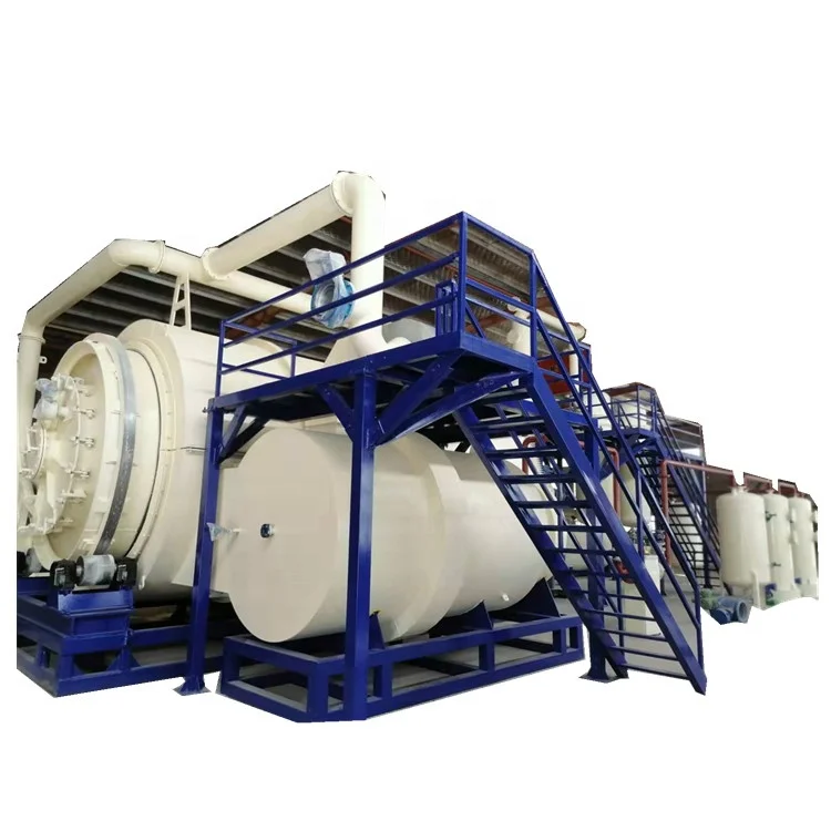 Tire cracking furnace equipment tire refining furnace waste tire treatment equipment manufacturer