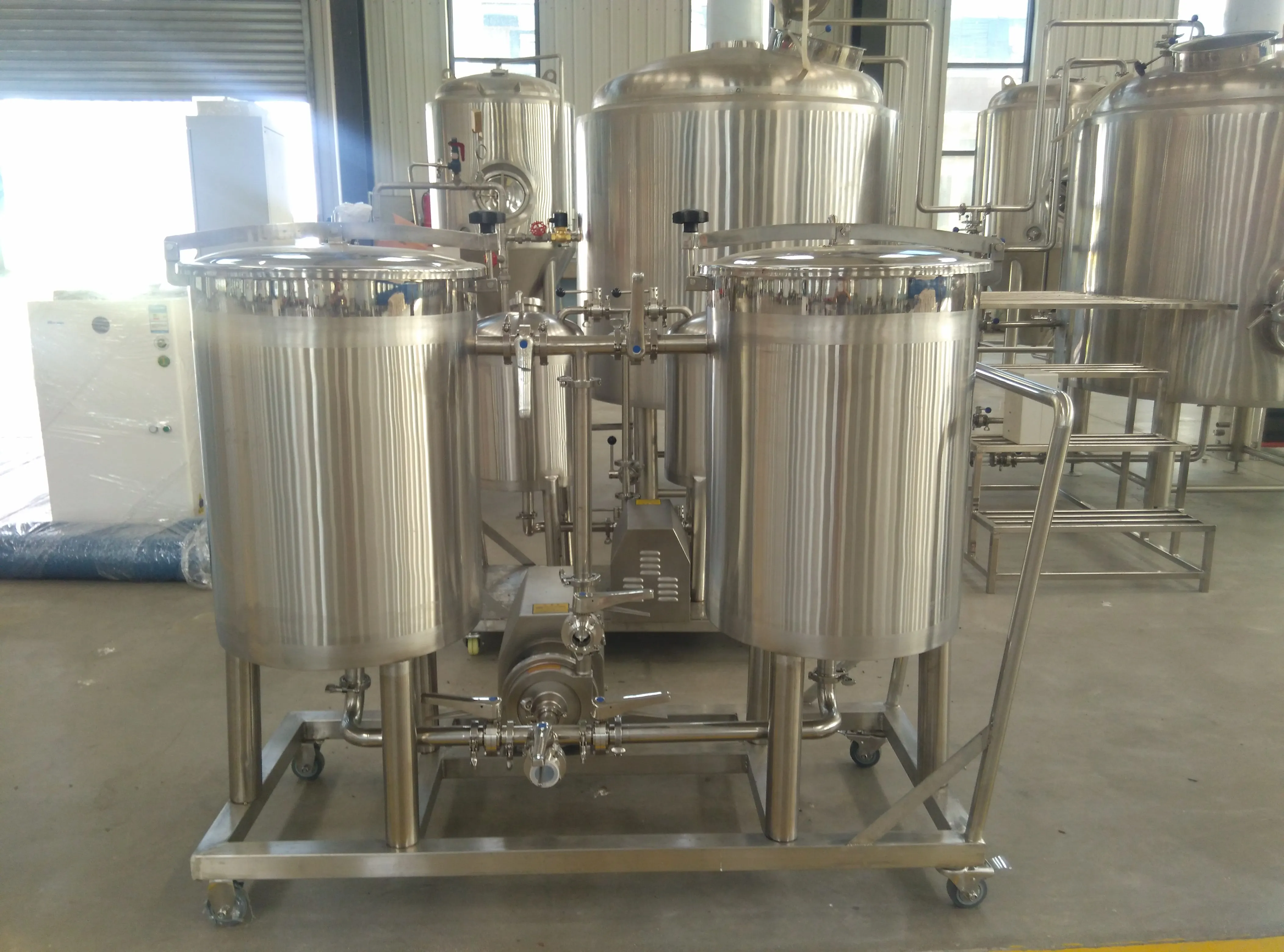 Портативное оборудование для чистки CIP 50lts 100lts 200lts пивного