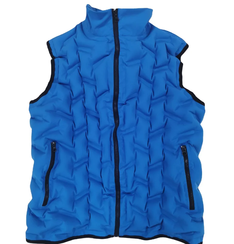 
 Оптовая продажа, новый безворсовый теплый и экологически чистый надувной жилет унисекс без ворса  